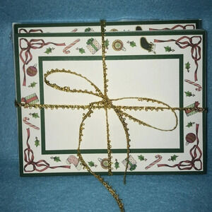 𝅺CHRISTMAS card picture holder